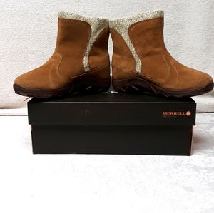 Merrell new J Mock Boot in taupe